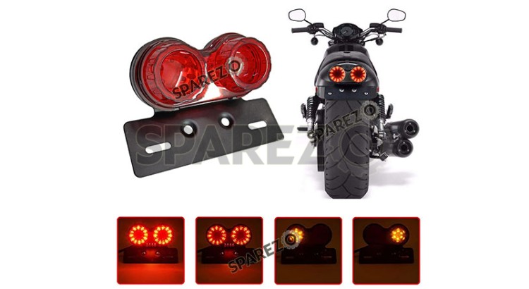 Royal Enfield Interceptor and GT 650 LED Tail Lamp with Turn Signal Function - SPAREZO